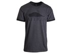 Brand Logo Ringer T-Shirt Charcoal/Black