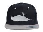 Atticus Bird Snapback Cotton Cap Black / Grey