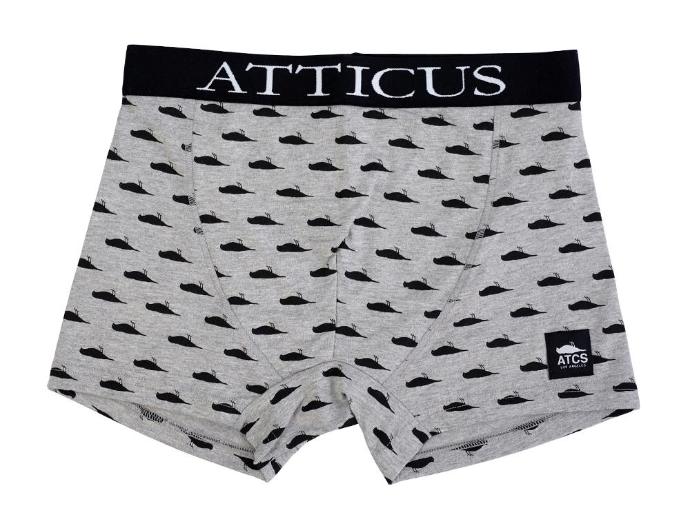 ATCS All Over Fitted Boxer Heather Grey