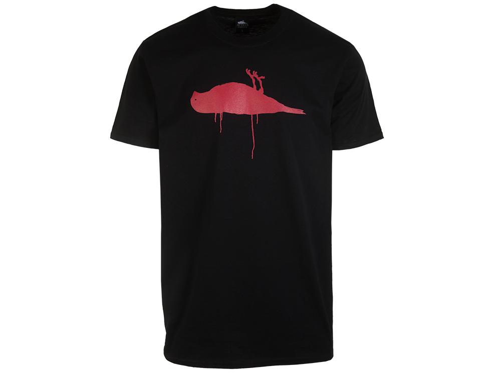 ATCS Painted T-Shirt Black / Red