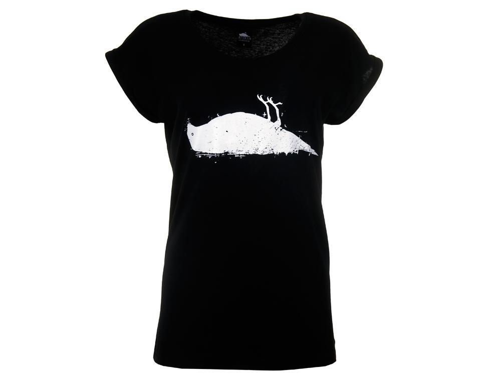 New Bird Womens T-Shirt Black