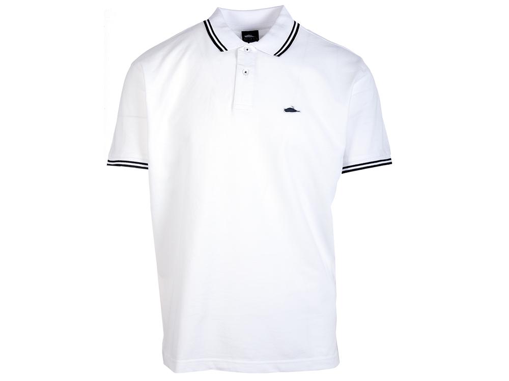 ATCS Classic Tipped Polo White / Black