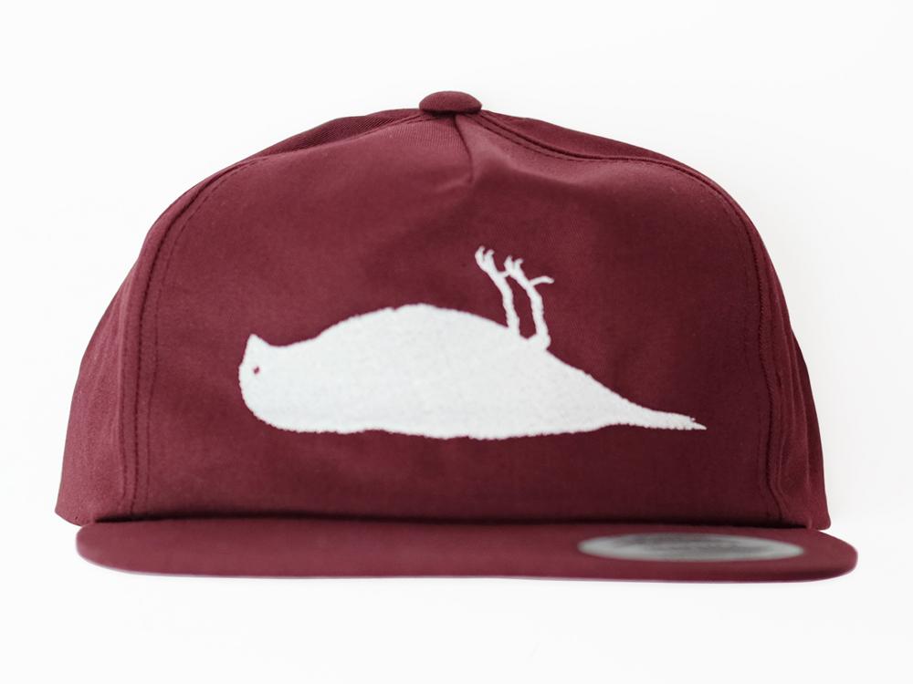 Snapback Cap Twill Maroon