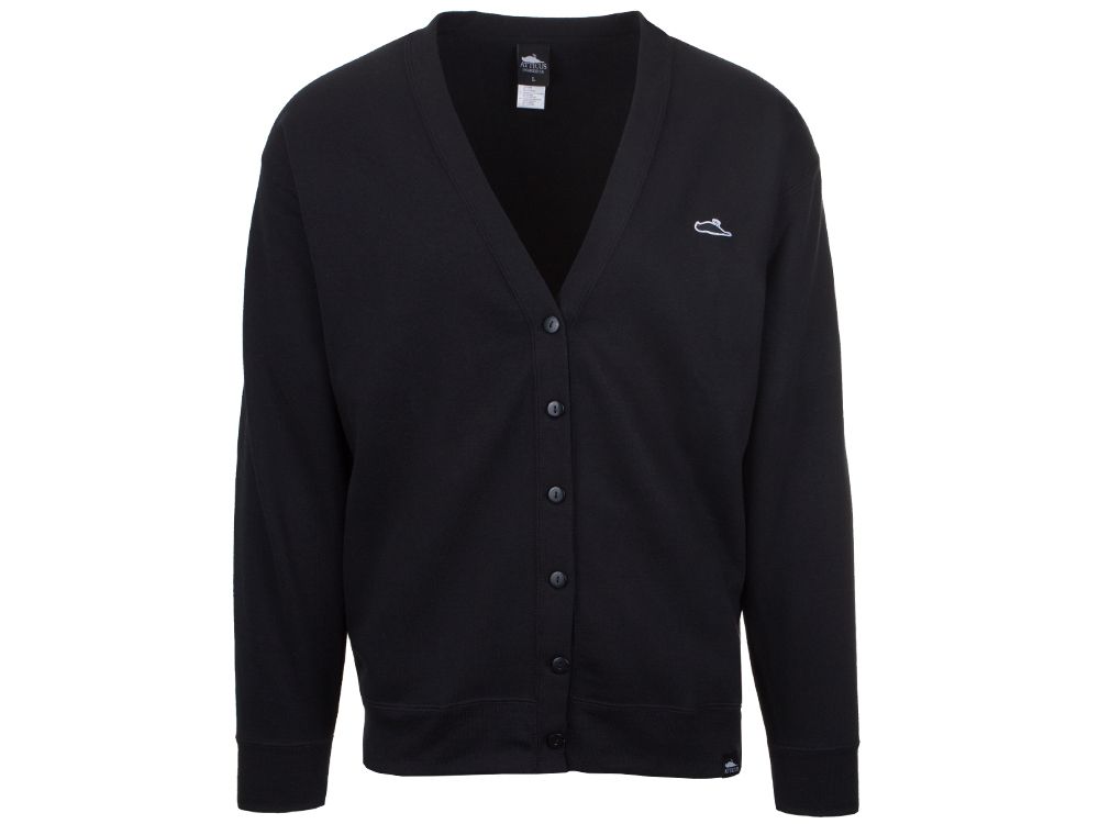 Spector Fleece Cardigan Black