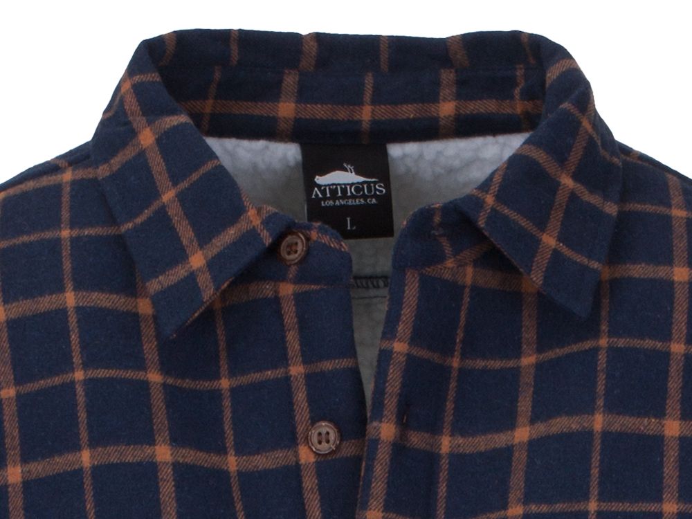 Fairview Flannel Shirt Navy