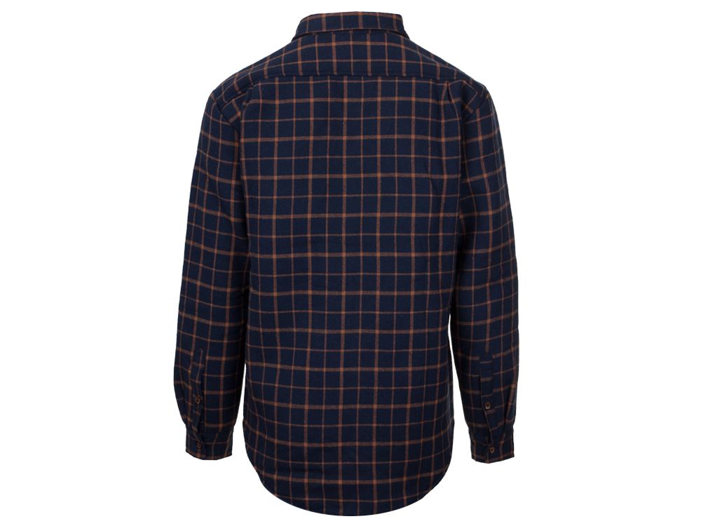 Fairview Flannel Shirt Navy