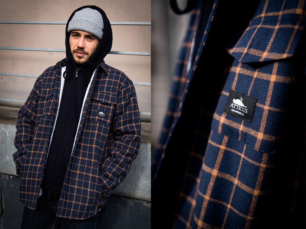 Fairview Flannel Shirt Navy