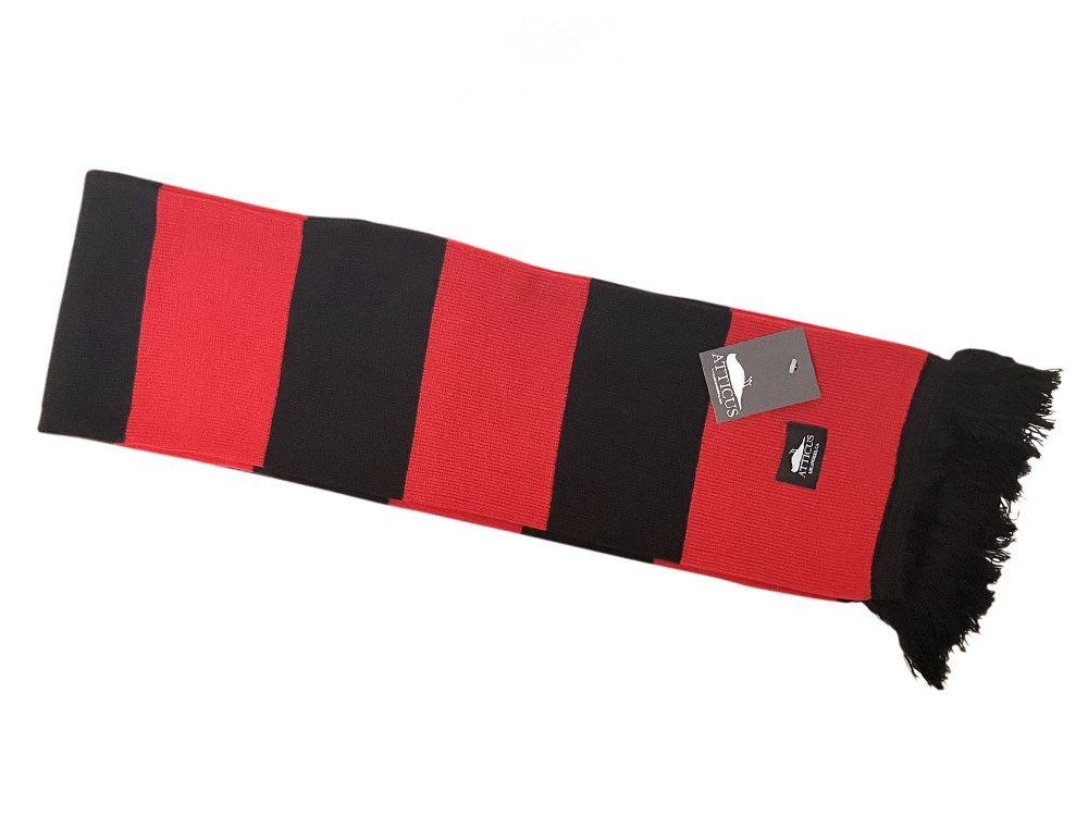 Huston Scarf Black / Red