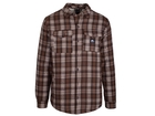 Jeremy Flannel Shirt Brown