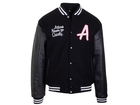 Varsity Jacket Leather Black