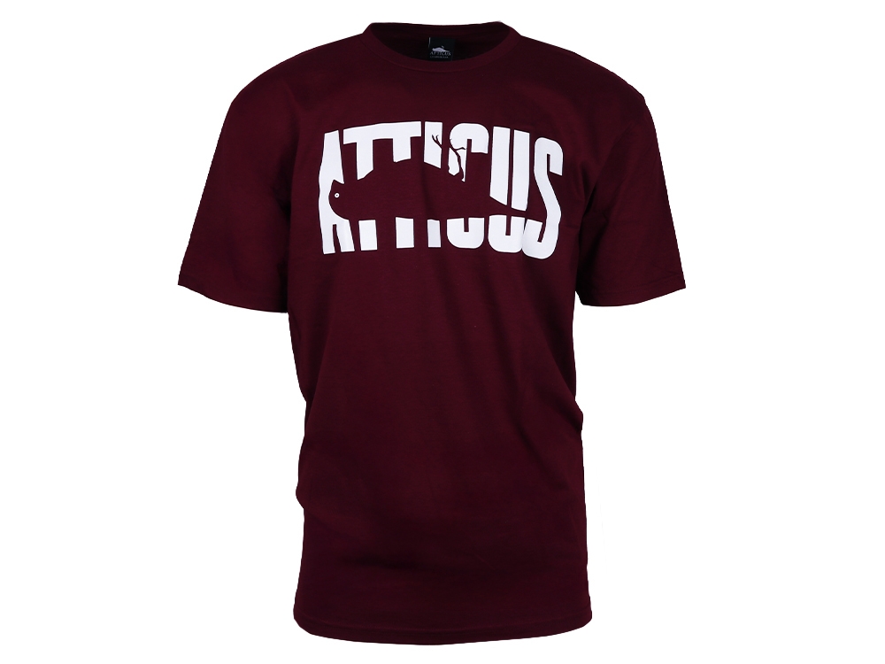 Atticus Punch T-Shirt Maroon