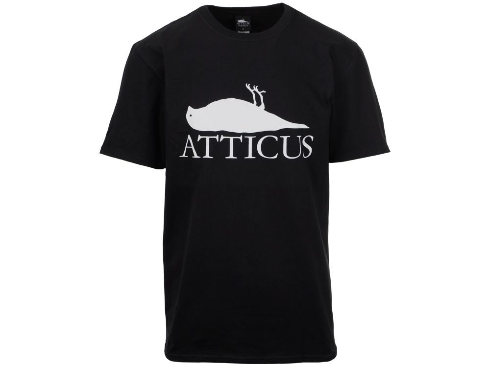 ATCS Brand Logo T-Shirt Black / White