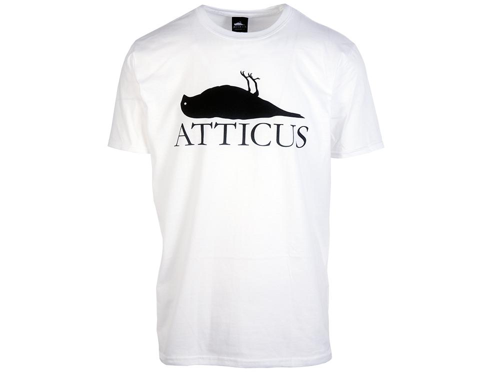 Tshirts Atcs Brand Logo T Shirt White Kleding Atticus Clothing