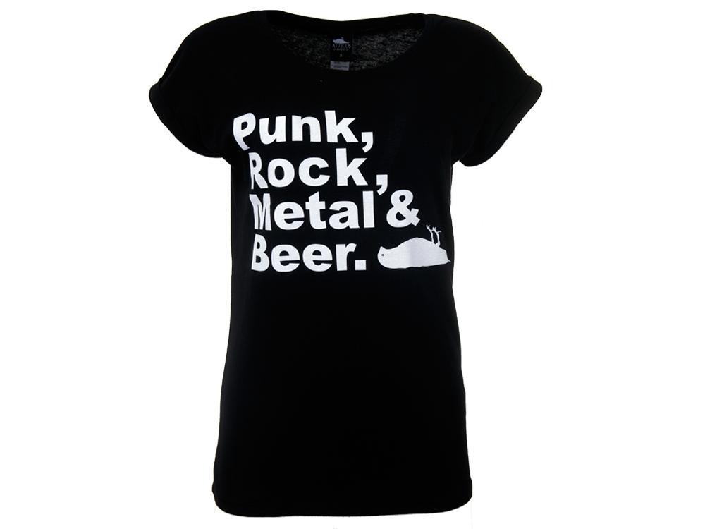 Womens PRMB T-Shirt Black