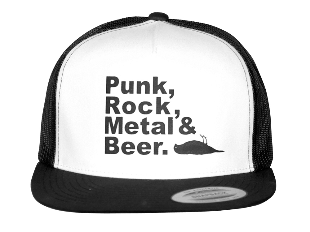 PRMB Trucker Hat Black / White