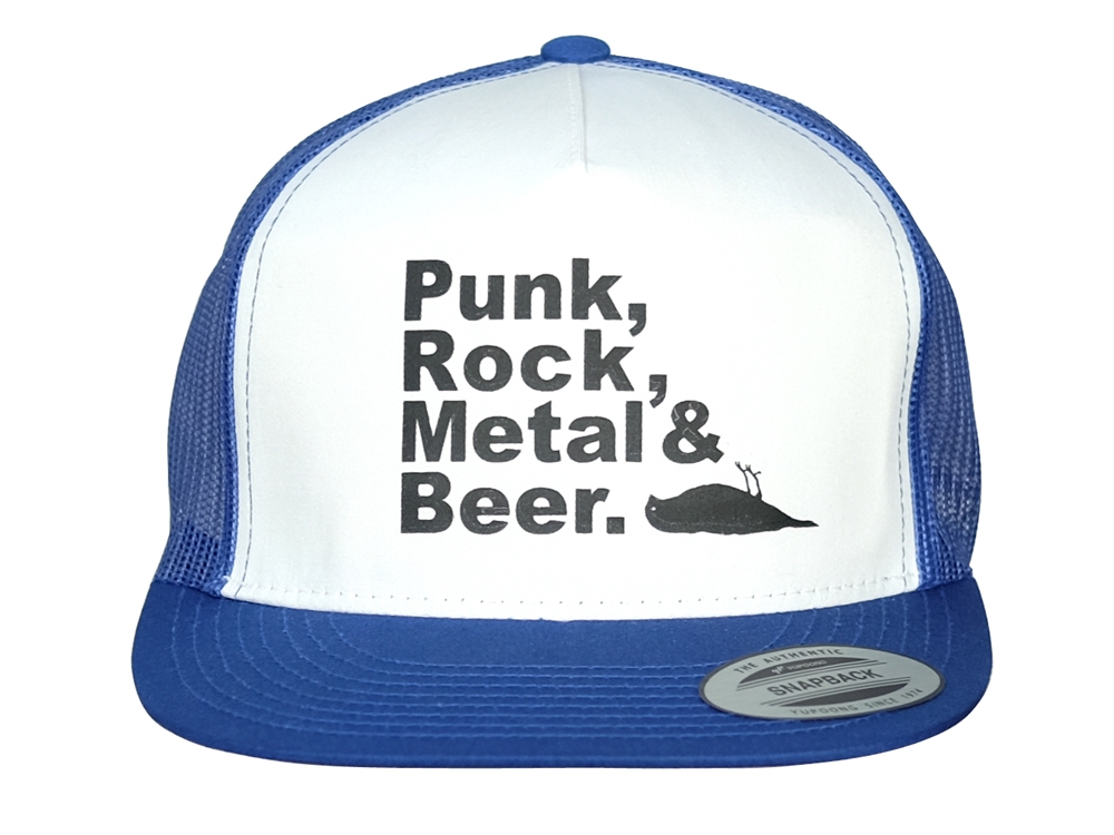 PRMB Trucker Hat Blue / White