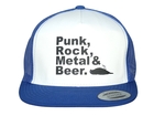 PRMB Trucker Hat Blue / White