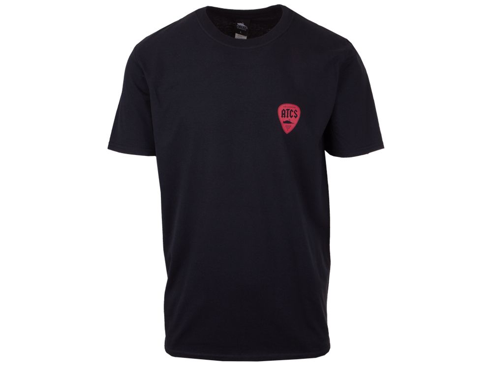 Plectrum T-Shirt Black