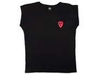 Womens Plectrum T-Shirt Black