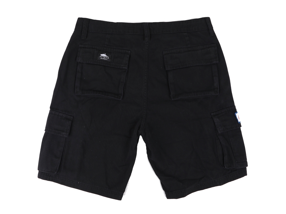 Hollis Cargo Short Black